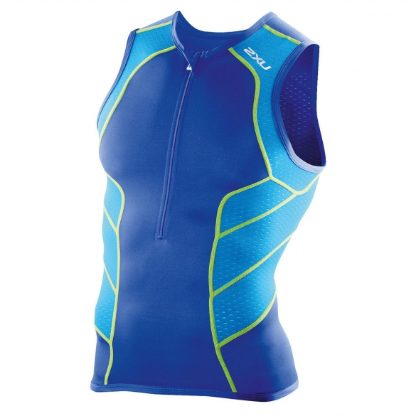 2XU Comp Tri Singlet blue 2013 (MT2262a) 2XUMT2262aGREEN